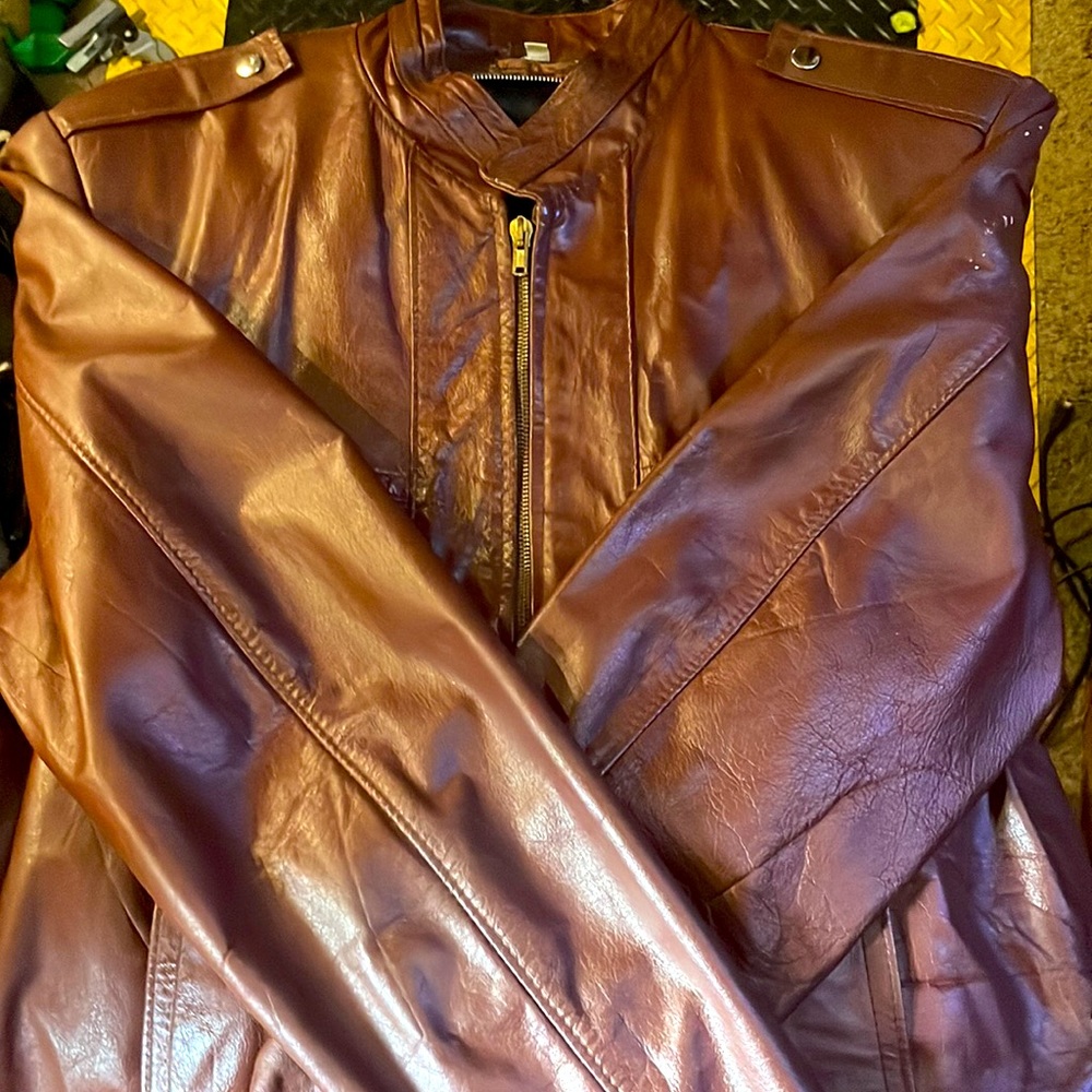 Leather jacket
